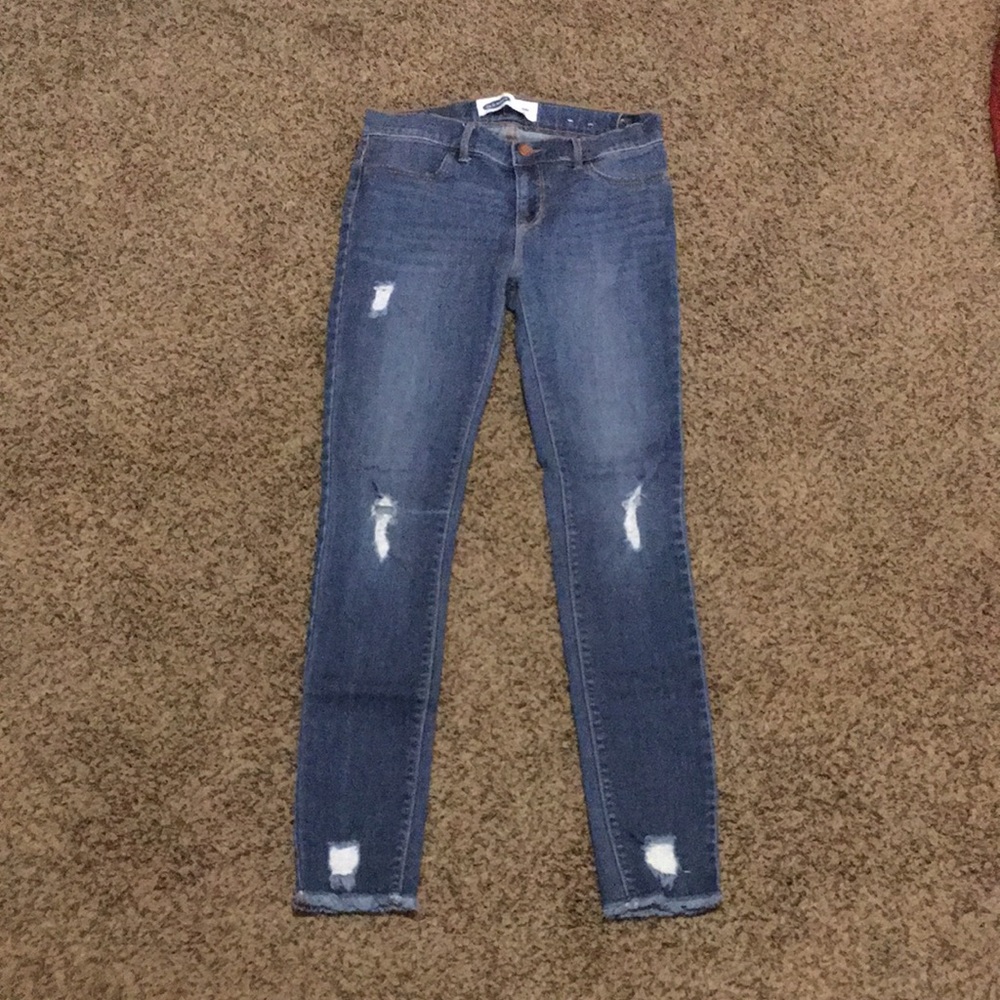 Old Navy Blue Jean Jeggings